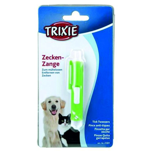 pinza per rimuovere le zecche per cani