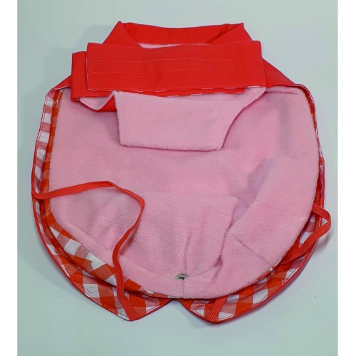 Impermeabile cane Ferribiella fuss dog rosso