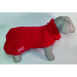Maglioncini per cani Ferribiella fuss dog rosso