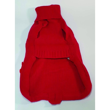 Maglioncini per cani Ferribiella fuss dog rosso