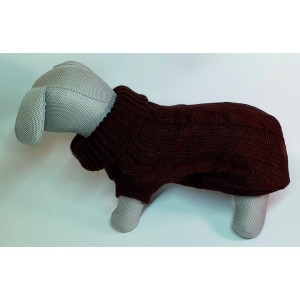 Maglioncini per cani Farmcompany marrone
