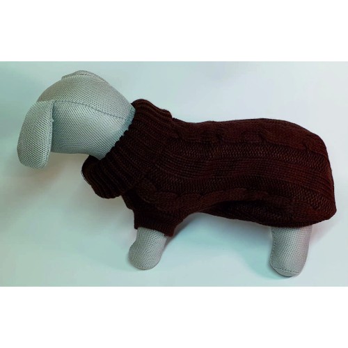 Maglioncini per cani Farmcompany marrone