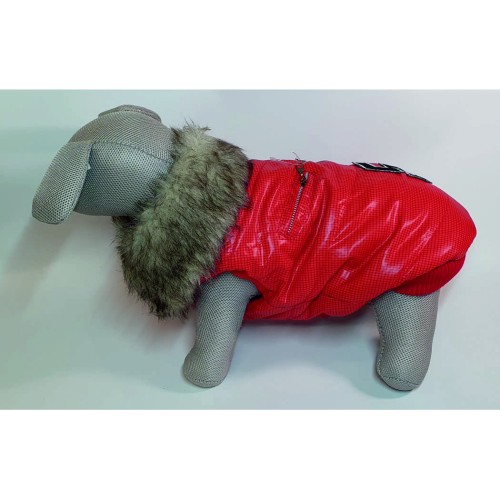 Cappottino invernale per cani Farmcompany rosso