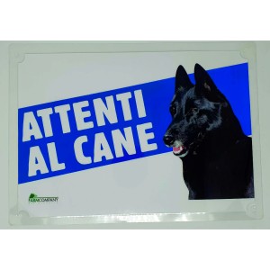Accessori per cani Cartello attenti al cane