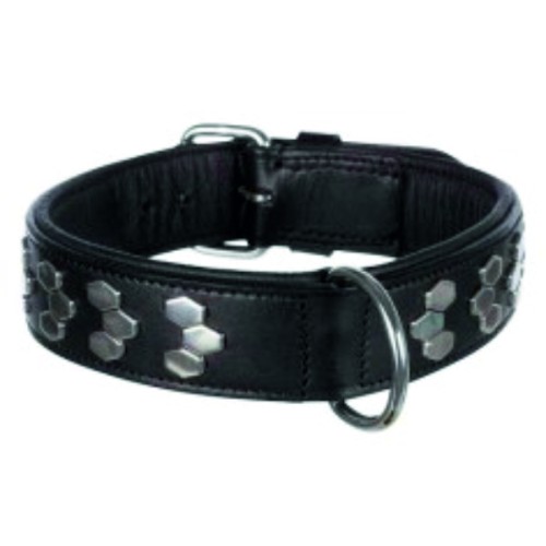 Collare in pelle borchiato 65-75 per...