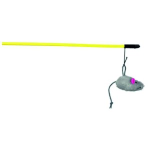 Gioco per gatto canna da pesca con topolino 2