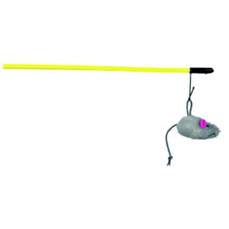 Gioco per gatto canna da pesca con topolino