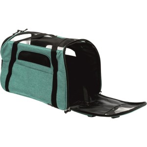 Trasportino per Cani e Gatti Trixie borsa da viaggio Madison verde 25 × 33 × 50 cm 2