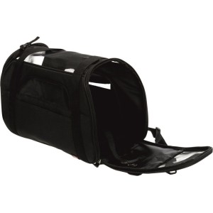 Trasportino per Cani e Gatti Trixie borsa da viaggio Madison nera 25 × 33 × 50 cm 2