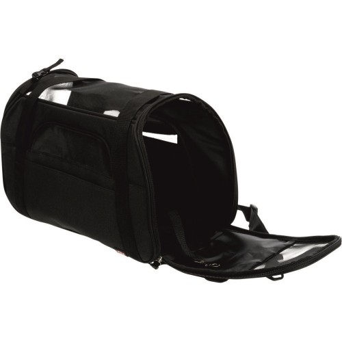 Trasportino per Cani e Gatti Trixie borsa da viaggio Madison nera 25 × 33 × 50 cm