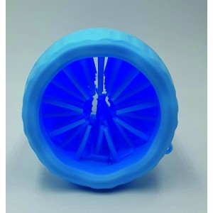 Detergente Per Zampe Con Spazzola In Silicone Trixie taglia S/M 2
