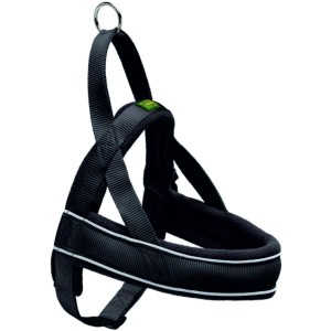 Pettorina cane norvegese Hunter taglia L Racing nera 46398