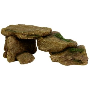 Trixie decorazione per acquario o terraio pietra isola