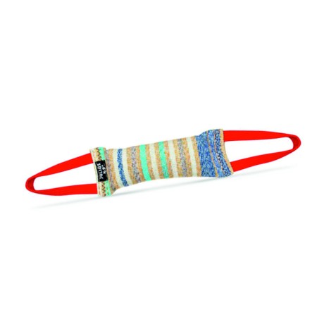 Julius K9 gioco addestramento cane Tug in nylon e cotone 20cm x 5cm con 2 maniglie