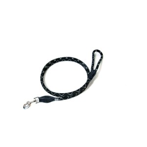 IDC JULIUS K9 Guinzaglio cane nero e bianco 12mm x 1,2 mt. 2