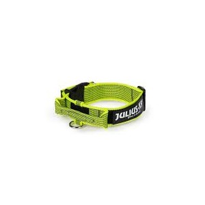 Julius K9 Collare nylon Giallo Neon con maniglia 2