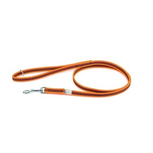 Julius K9 Guinzaglio cane super grip  Arancio 20 mm x 1,2 m con maniglia e anello