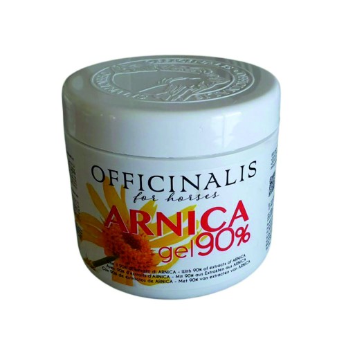 Arnica gel 90% forte Officinalis per cavalli uso umano 500ml. muscoli e tendini