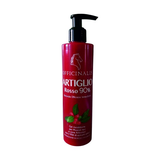 Artiglio Rosso Gel riscaldante Uso Umano 90% Officinalis Dalla Grana 250 ml.