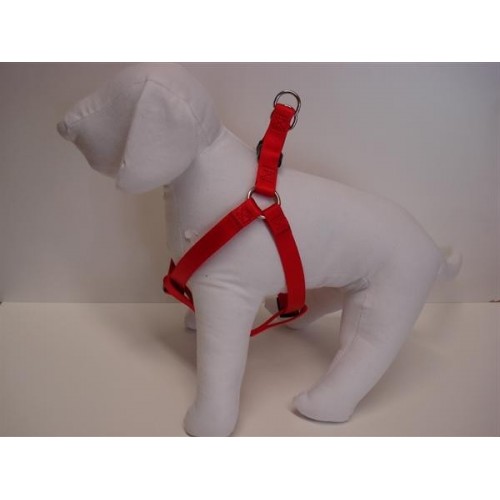 Pettorina sgancio per cane comfort in nylon Rosso Tg. M   pettorine per cani