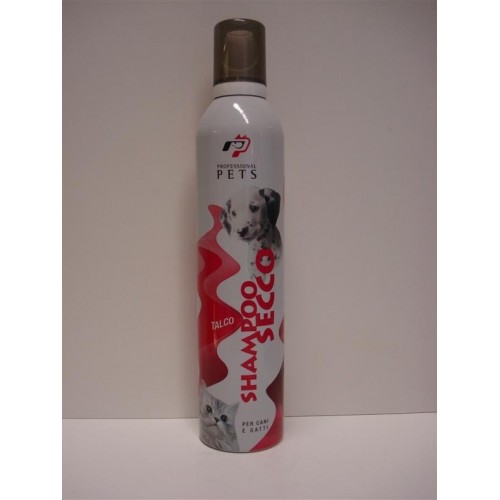 Professional Pets shampoo secco per cani e gatti al talco