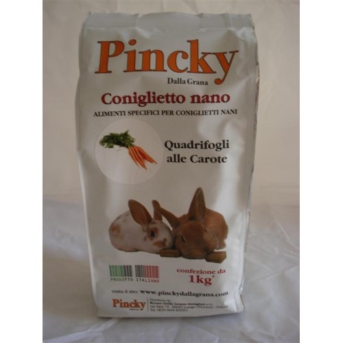 Pincky Dalla Grana - Quadrifogli con carota e prezzemolo Kg.1