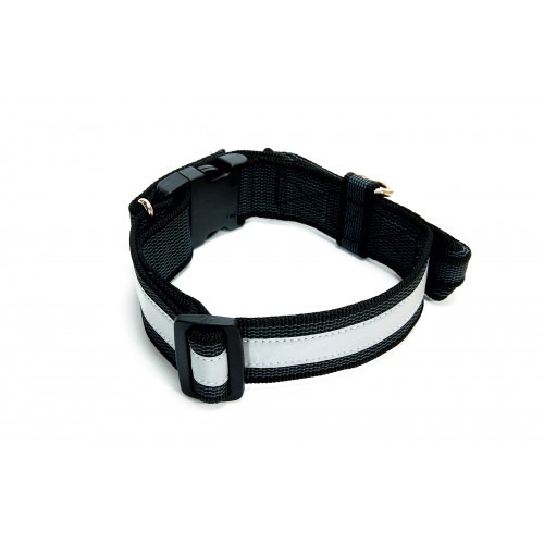 Julius K9 Collare in Nylon con maniglia e banda riflettente 47-67cm