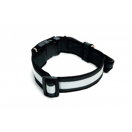 Julius K9 Collare in Nylon con maniglia e banda riflettente 47-67cm
