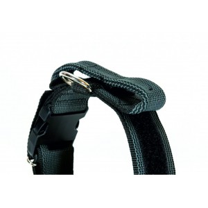 Julius K9 Collare nylon nero con maniglia 2